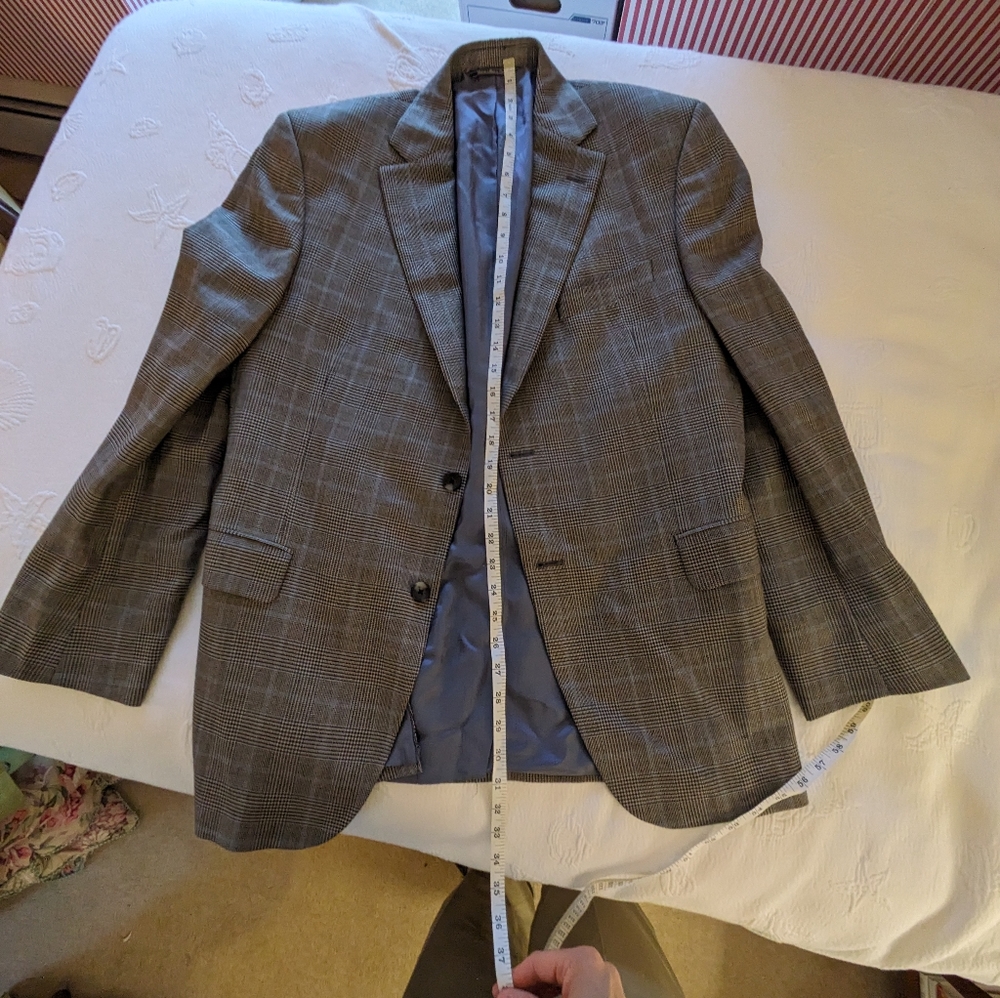 Jack Victor 42 regular Prince of Wales sport coat blazer